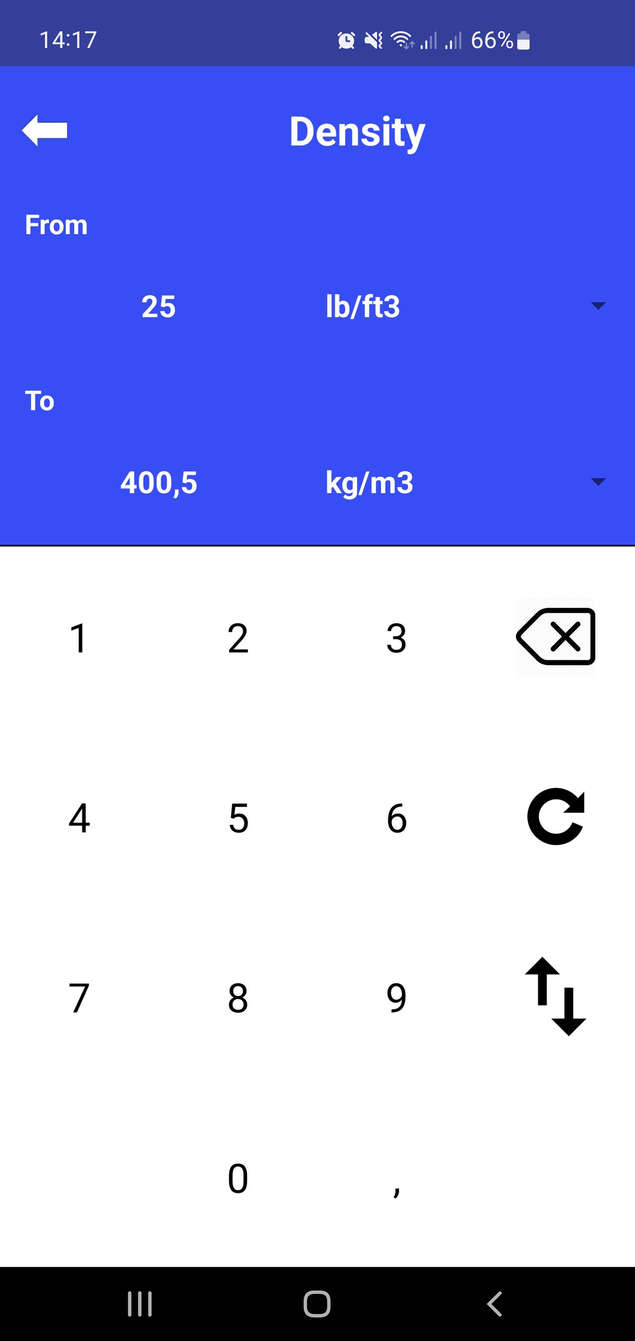 Aplikacja Unit Converter Pro