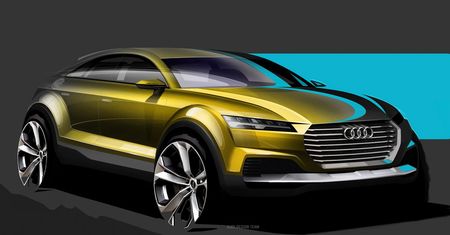 Audi Q4 Concept - pierwsze szkice
