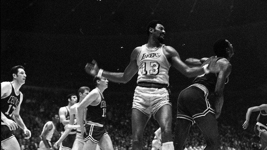 Wilt Chamberlain w 1969 roku