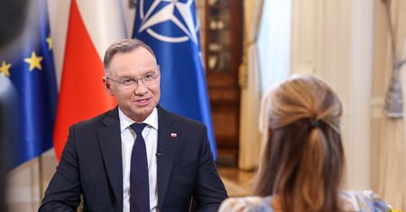 Duda w amerykańskiej telewizji. "Jeśli chcesz żyć wśród nas, pracuj"