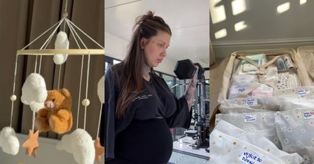 Deynn relacjonuje ostatnie przygotowania do porodu: siłownia, pakowanie walizki i urządzanie pokoiku...