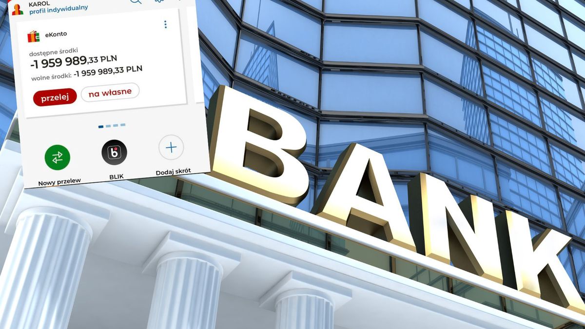 Zobaczył na swoim koncie dług na 2 miliony złotych/ zdjęcie ilustracyjne