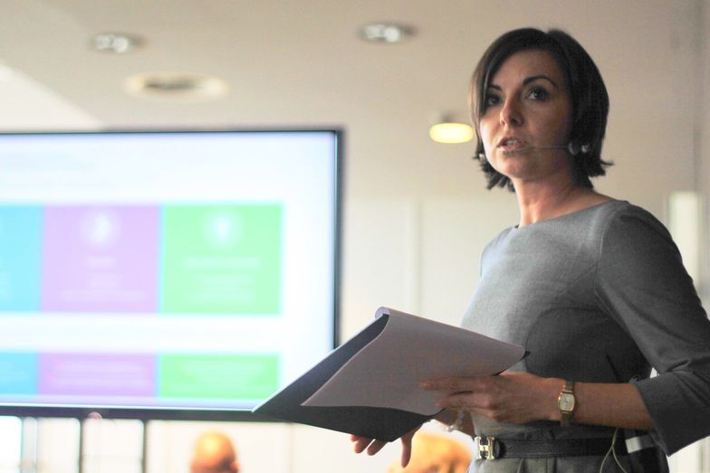 Prezes ARP Aleksandra Magaczewska