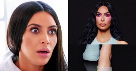 Kim Kardashian kolejny raz padła ofiarą grafika. W reklamie nowych perfum ma... SZEŚĆ PALCÓW!