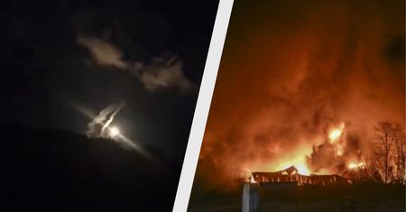 Ostrzał rakietowy. Rosjanie zaatakowali tuż przy granicy z Polską