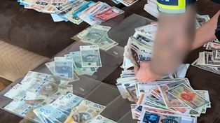 Szczecin: 47-latek miał domową drukarnię pieniędzy. Banknoty sprzedawał na portalach internetowych