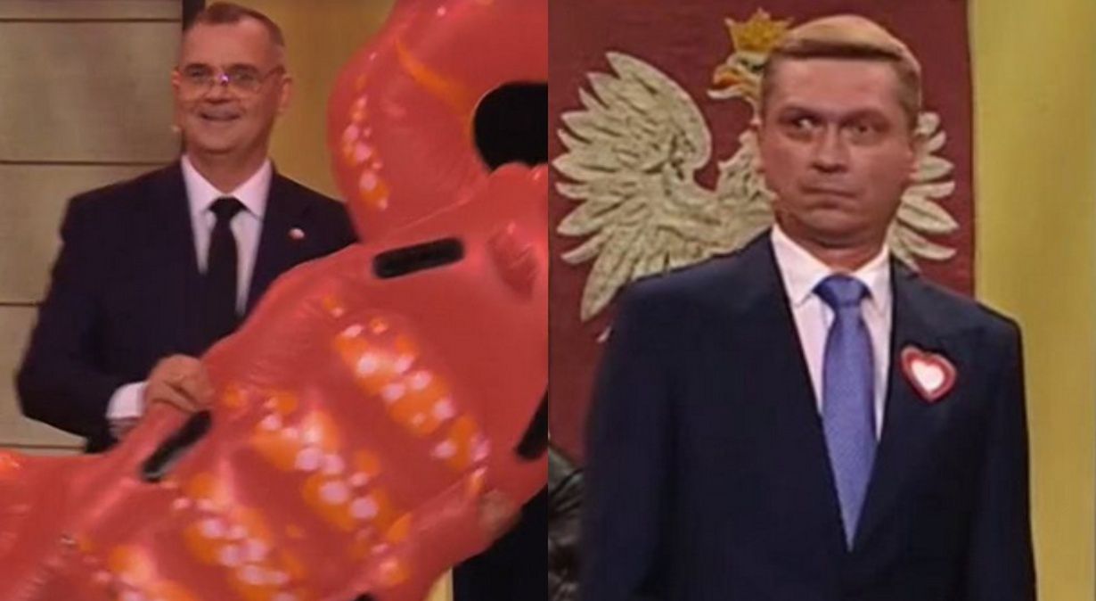 Żarty z Andrzeja Dudy i Donalda Tuska w Polsacie. Nie zabrakło wulgaryzmu