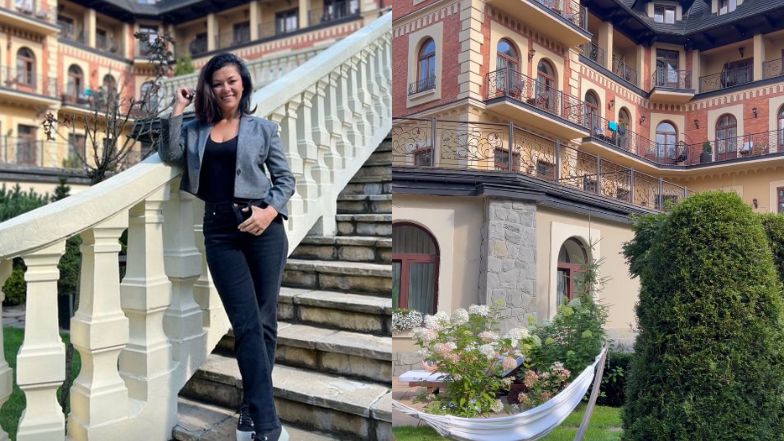 Katarzyna Cichopek zabrała córkę w góry