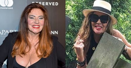 Agnieszka Fitkau-Perepeczko pokazuje środkowy palec nad grobem męża. Fani w szoku: "Taki gest W TYM MIEJSCU?!". Odpowiedziała