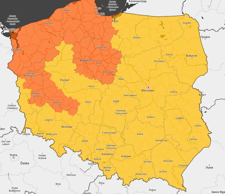 Prognoza zagrożeń IMGW