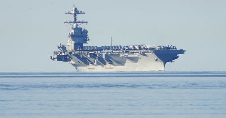 Największy lotniskowiec już w Izraelu. USA gotowe na ataku?