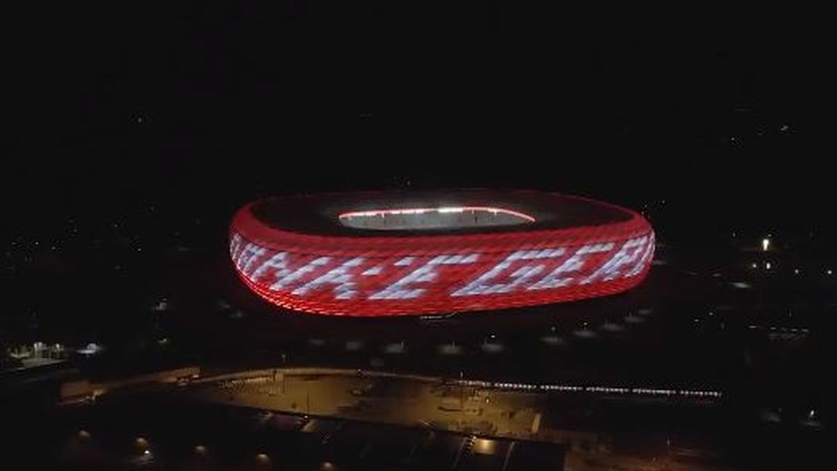 Zdjęcie okładkowe artykułu: Twitter / Bayern Monachium / Allianz Arena w Monachium