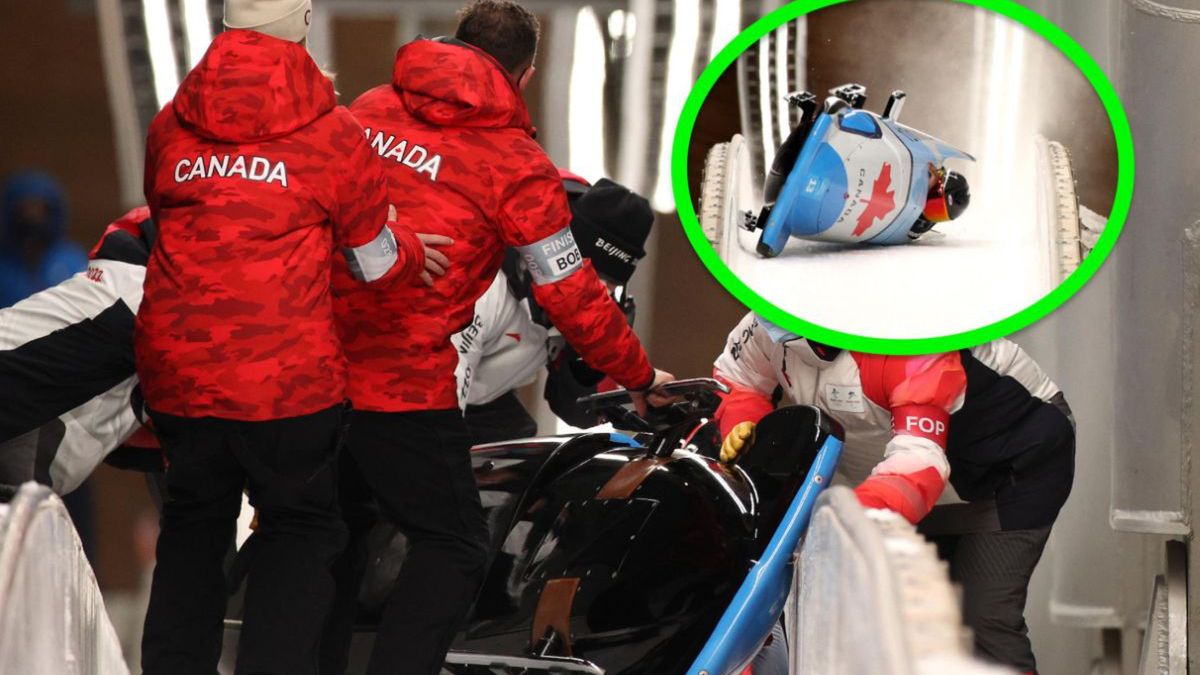 Wypadek na torze saneczkarsko-bobslejowy na igrzyskach olimpijskich w Pekinie