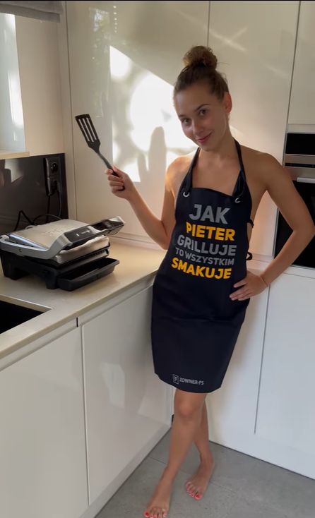 Marcelina Ziętek gotuje dla Piotra Żyły 