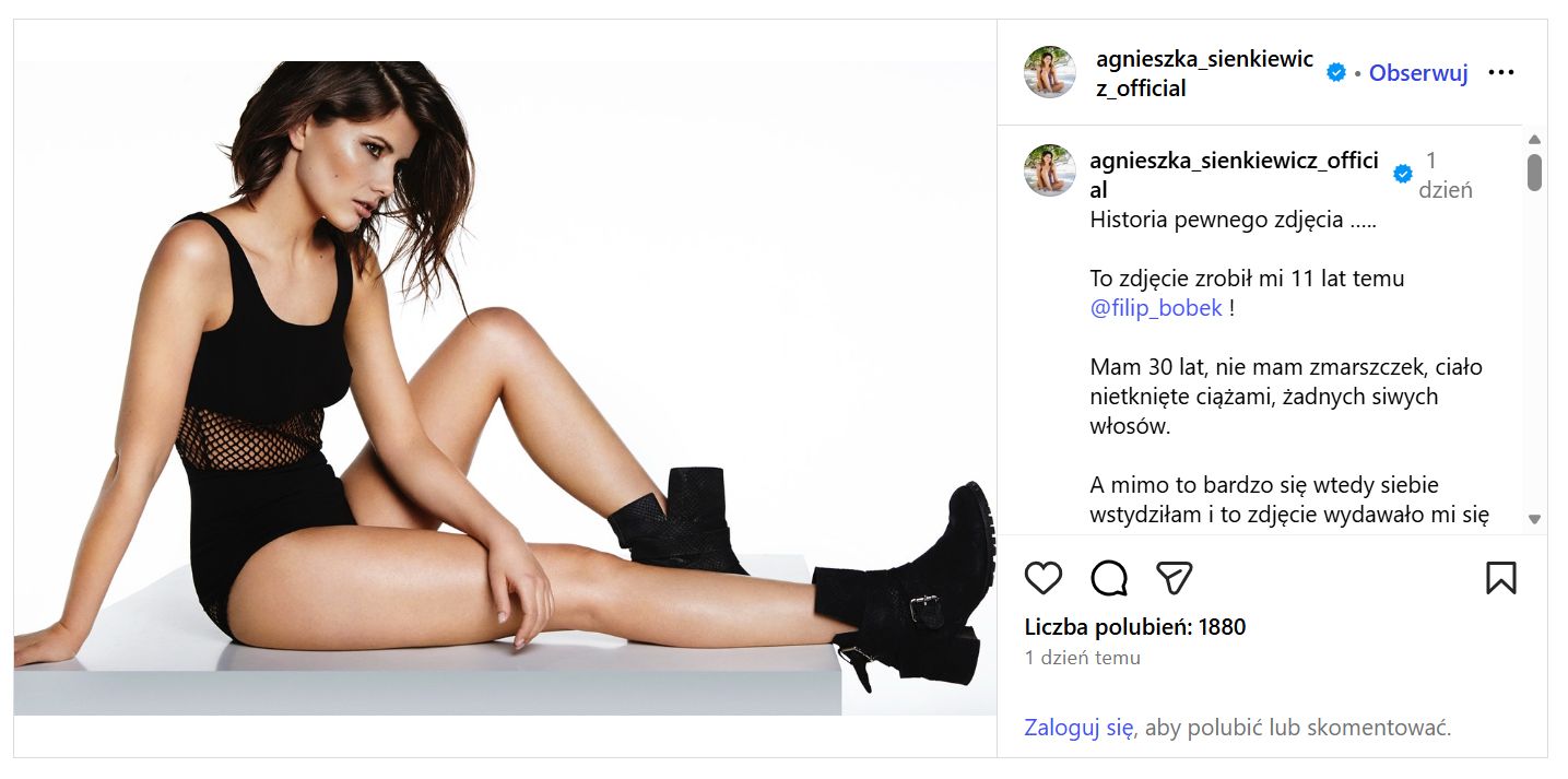 Agnieszka Sienkiewicz o samoakceptacji 