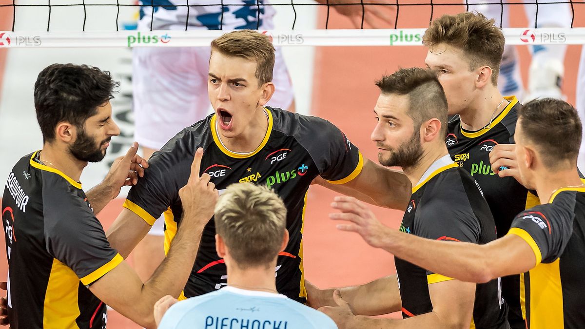 PAP / Tytus Żmijewski / Na zdjęciu: siatkarze PGE Skry Bełchatów