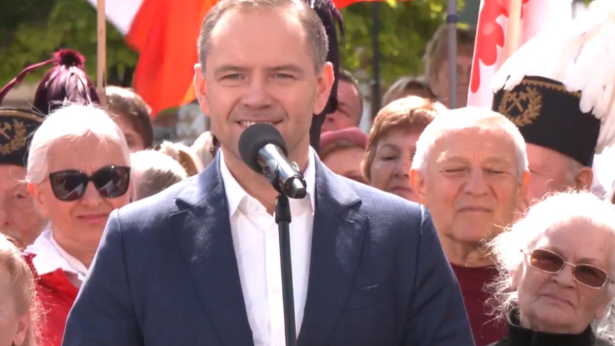 Konferencja prasowa Karola Nawrockiego