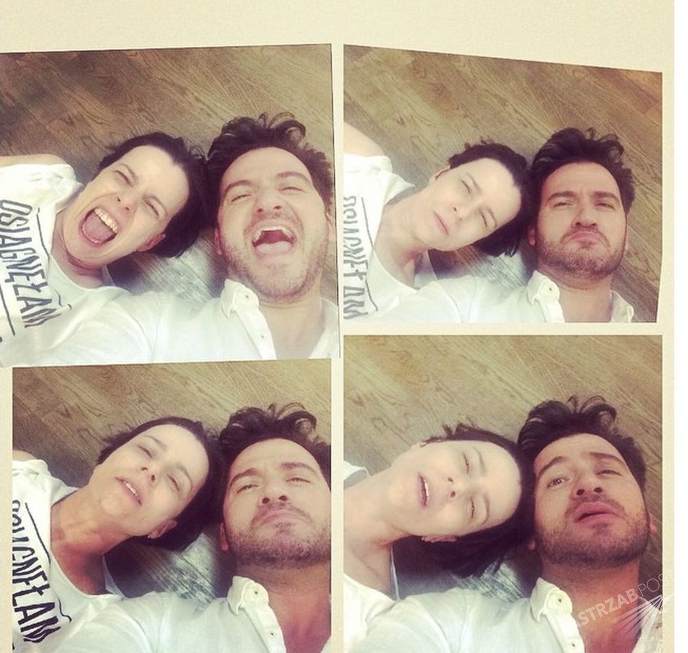 Agata Kulesza i Stefano Terrazzino
Fot. screen z Instagram
