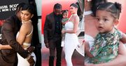 "Travis Scott: Mamo, potrafię latać". Niewzruszona Kylie Jenner pozuje z córką na premierze filmu o partnerze (ZDJĘCIA)