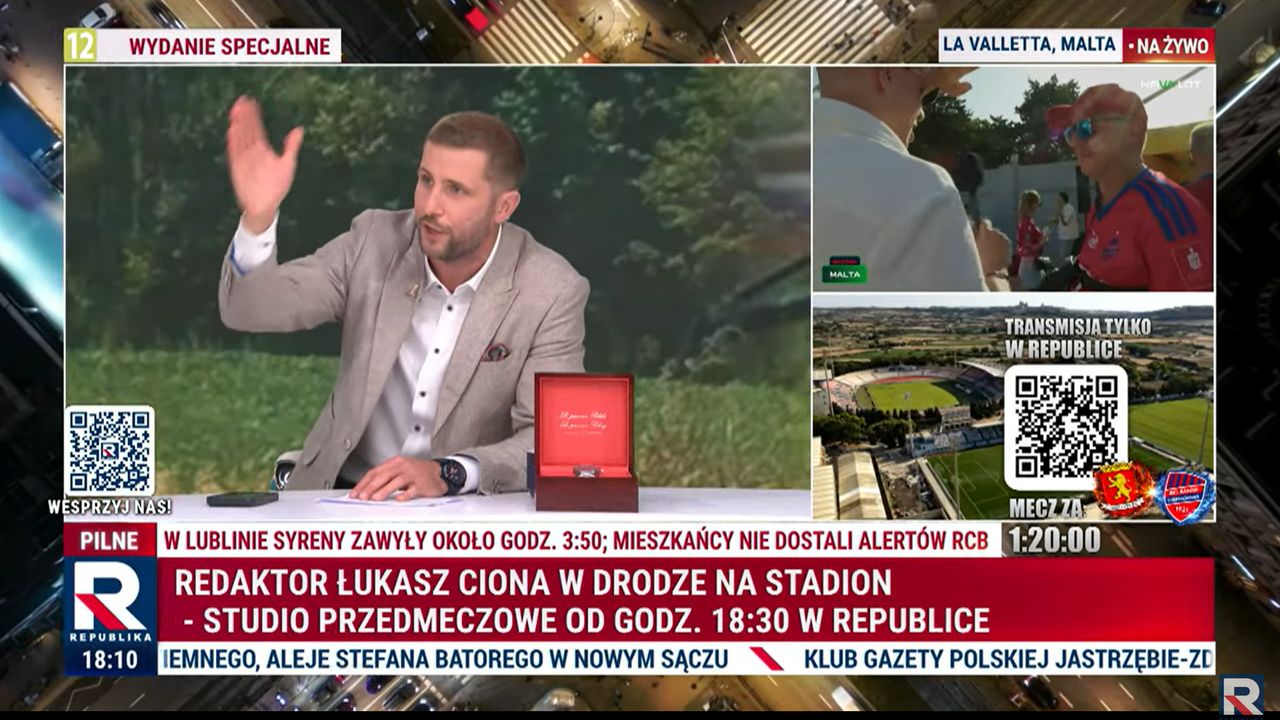 "Tam są drzwi!". Spięcie w Republice, Kłeczek wyrzucił posła ze studia