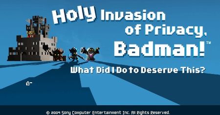 Holy Invasion Of Privacy, Badman! What Did I Do To Deserve This? - tak brzmi pełen tytuł