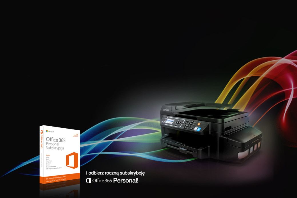 Drukarki Epson ITS kupisz z darmową licencją na Microsoft Office 365