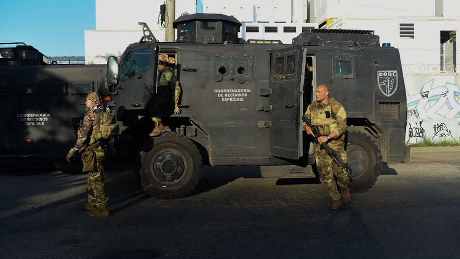 Siły specjalne w Rio de Janeiro