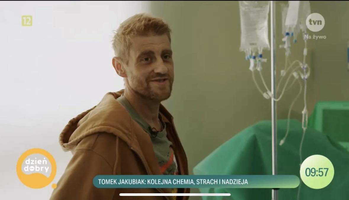 Tomasz Jakubiak rozpoczął ósmą chemioterapię