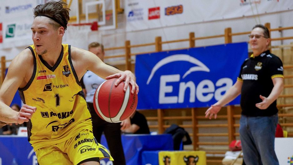 Koszykarze Żubrów Abakus Okna Białystok pozostają bez zwycięstwa w I lidze