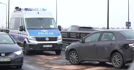 Trzy kolizje na Trasie Sucharskiego w Gdańsku. Spore utrudnienia dla kierowców