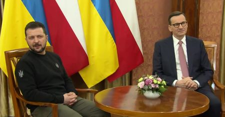 Spotkanie prezydenta Ukrainy z premierem Matuszem Morawieckim
