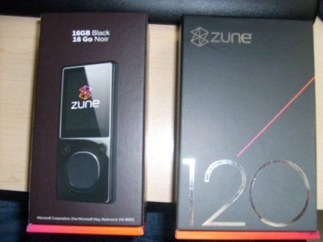 Pierwsze zdjęcia Zune 16GB i 120GB