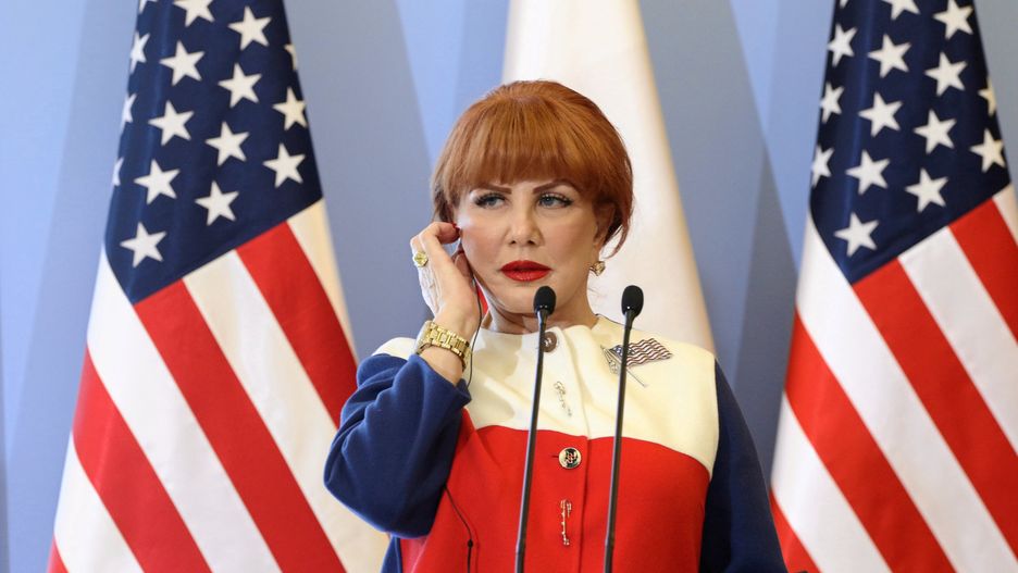 TVP sparodiowało głos Georgette Mosbacher