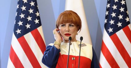 TVP sparodiowało Georgette Mosbacher? Cezary Tomczyk komentuje: "To jest kosmos"