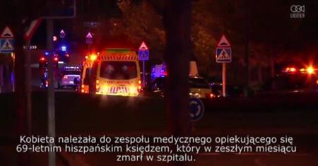Hiszpańska pielęgniarka przewieziona na leczenie do madryckiego szpitala