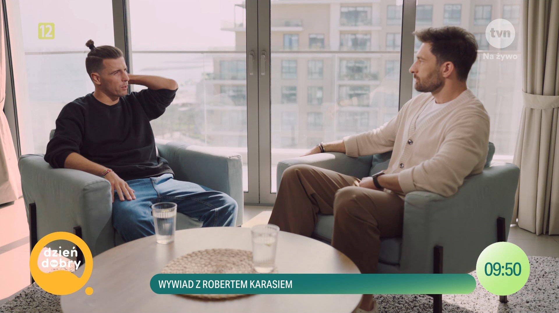 Robert Karaś w programie "Dzień Dobry TVN"