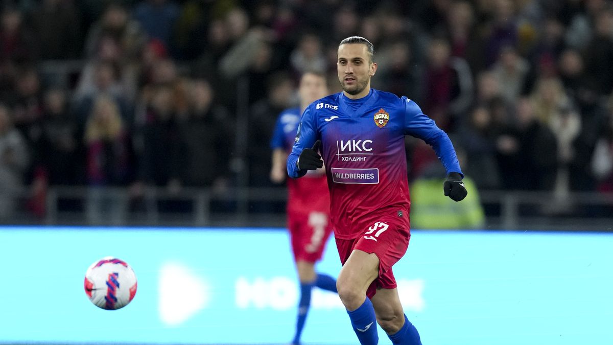 Getty Images / Pavel Pavlov/Anadolu Agency / Na zdjęciu: Yusuf Yazici (piłkarz Spartaka Moskwa)