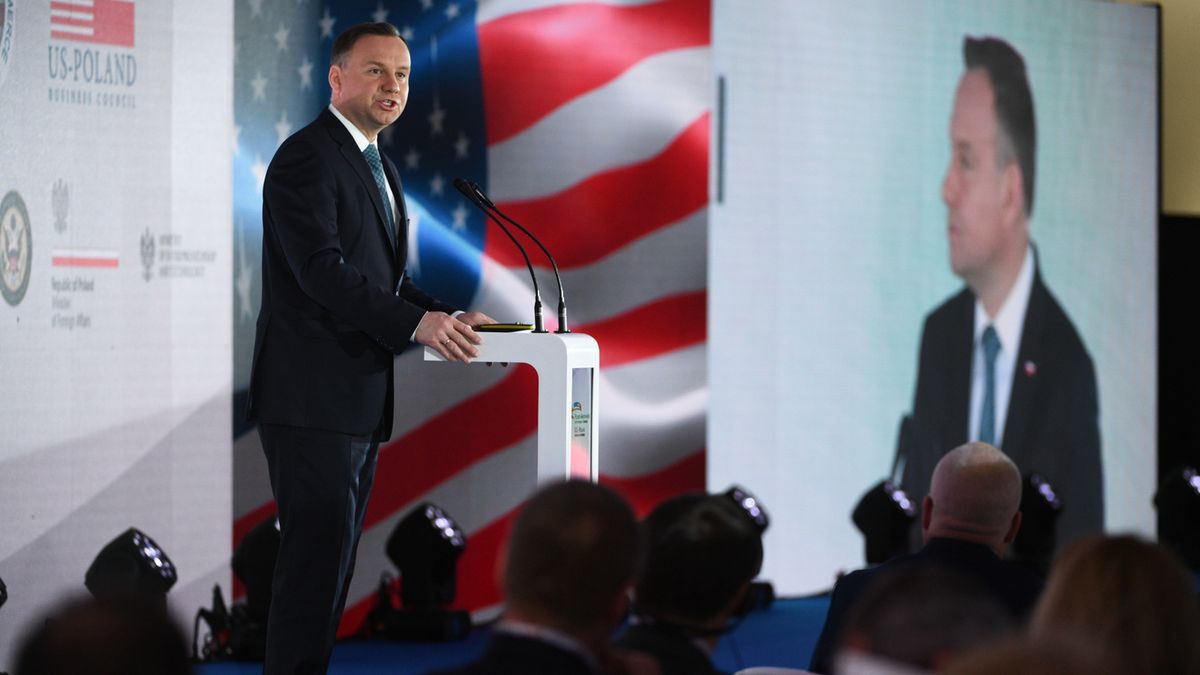 Andrzej Duda zaapelował o niebudowanie nowych barier w dostępie do rynków.