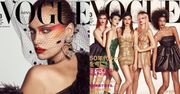 Piękna Irina Shayk flirtuje z obiektywem na dwóch z dziesięciu okładek japońskiego "Vogue'a"