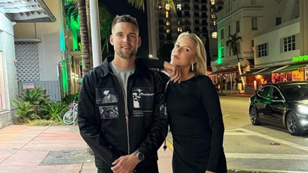 Instagram / brentlep / Na zdjęciu: Brent Lepistu i Anett Kontaveit