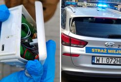 Nietypowe pudełko z ukrytą kamerą. Policja sprawdza, co nagrywała