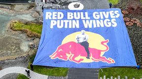 Aktywiści zaatakowali Red Bulla. "Dodaje skrzydeł Putinowi"
