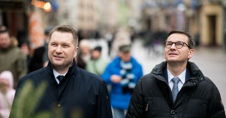 A jednak: będzie wspólne wystąpienie Czarnka i Morawieckiego. "Przełamanie lodów"