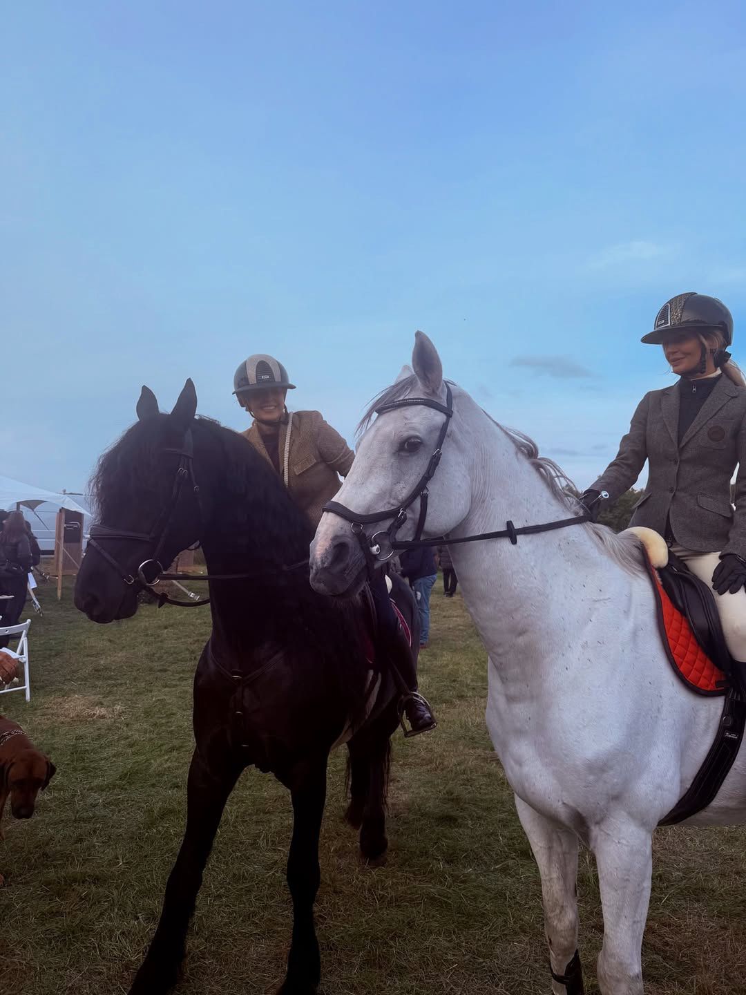 Agnieszka Woźniak-Starak na Hubertusie w Gałkowie