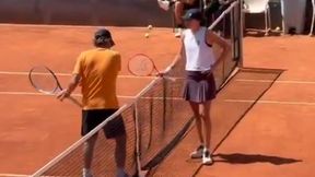 Był na treningu Świątek. Ujawnił, jak wygląda jej współpraca z Roigiem