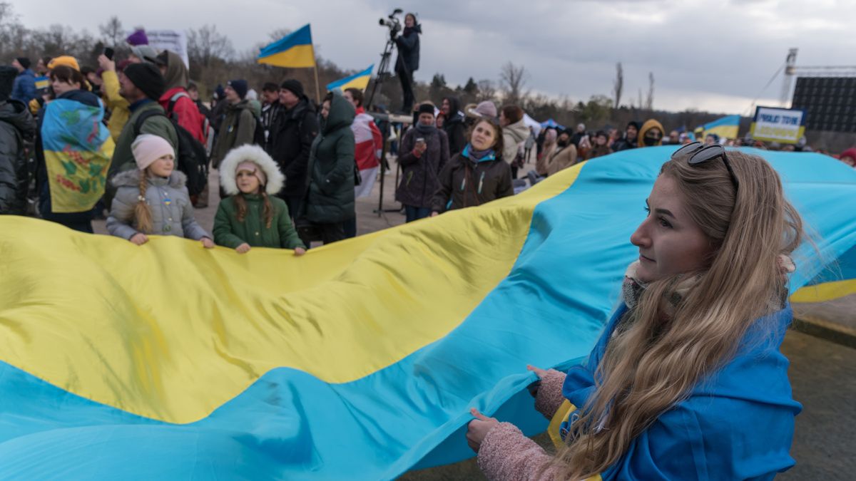 Zdjęcie okładkowe artykułu: Getty Images /  / Na zdjęciu: manifestacja w Pradze