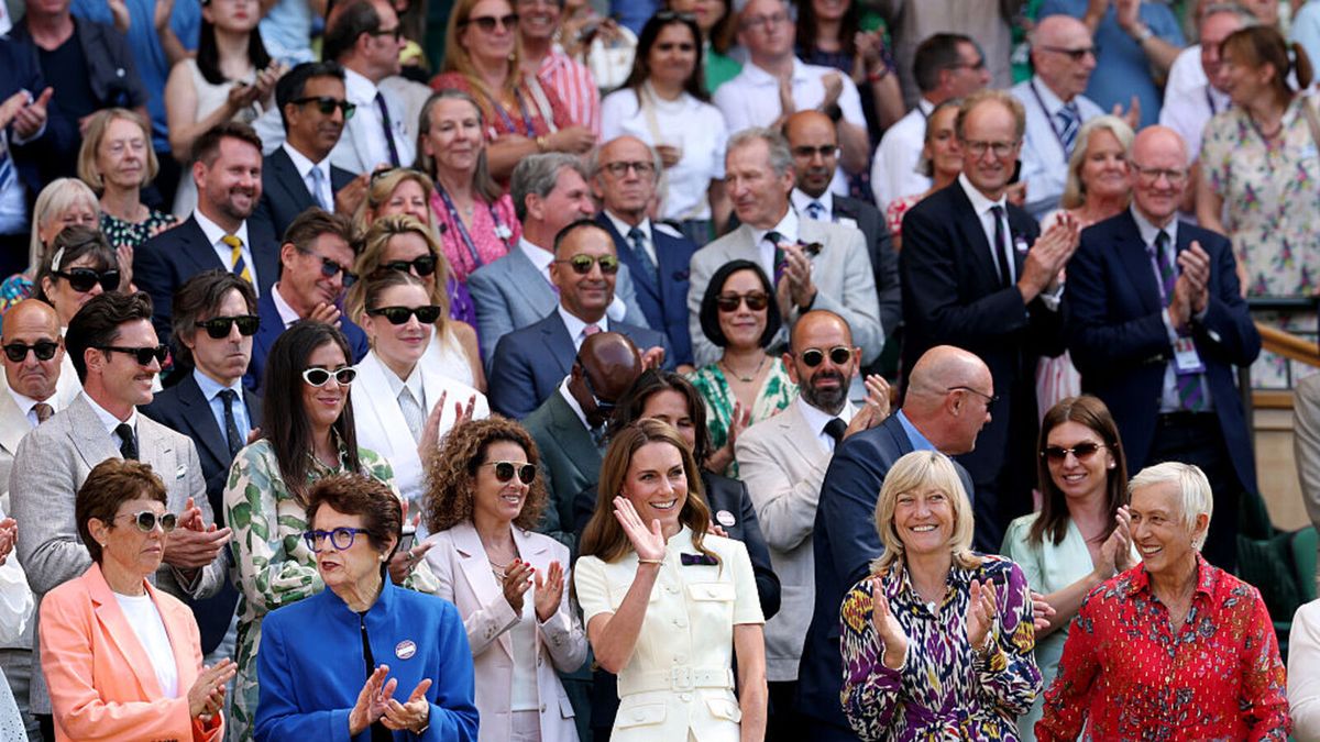 Getty Images / Clive Brunskill / loża VIP-owska na finale Wimbledonu