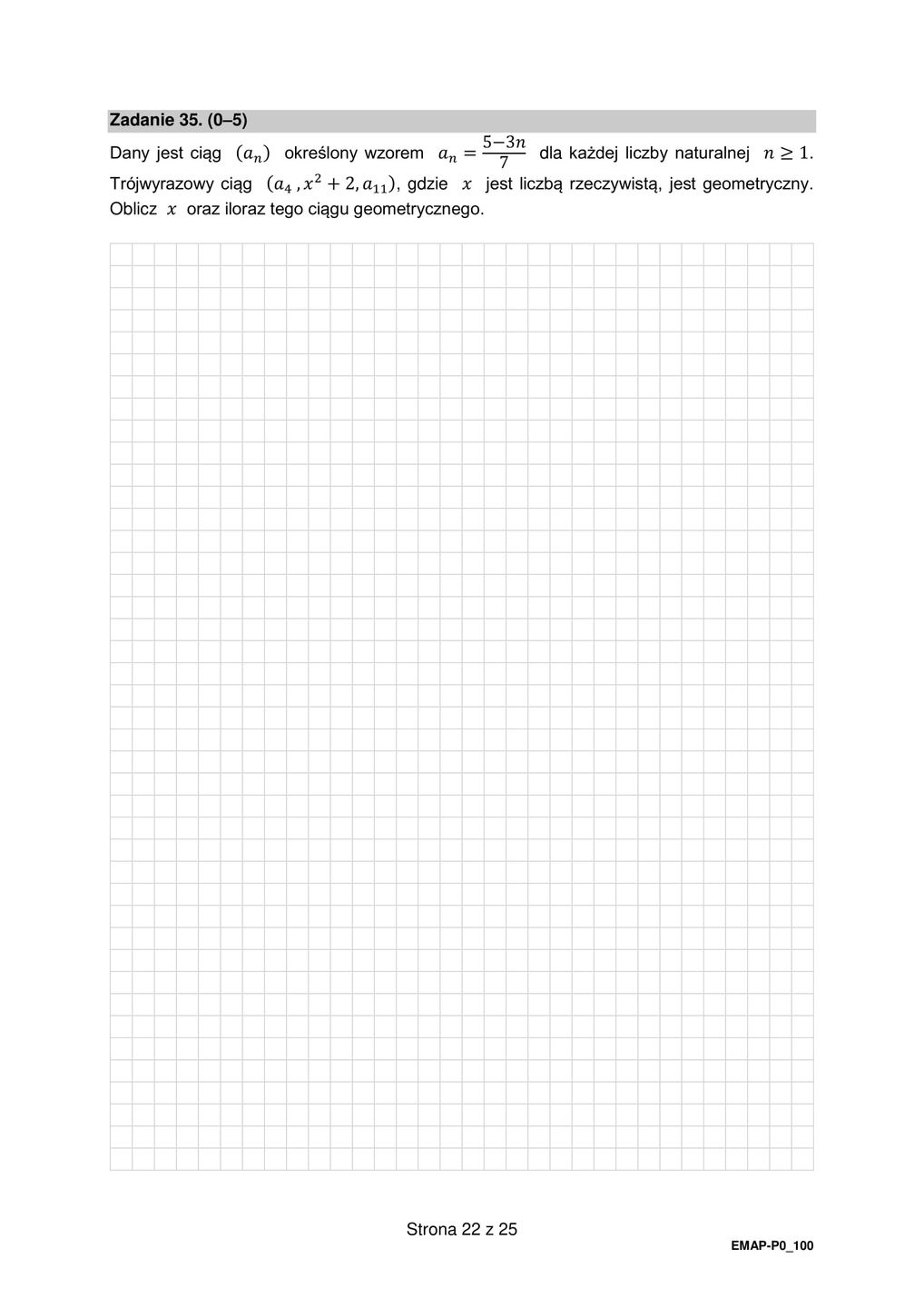 Matura poprawkowa 2021. Matematyka