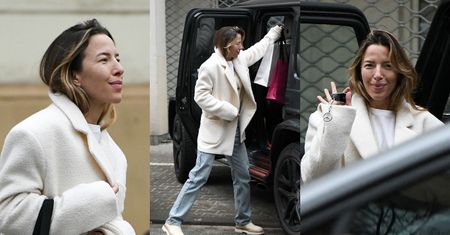 Ewa Chodakowska bez makijażu maszeruje do mercedesa za MILION złotych i pakuje zakupy z butiku (ZDJĘCIA)
