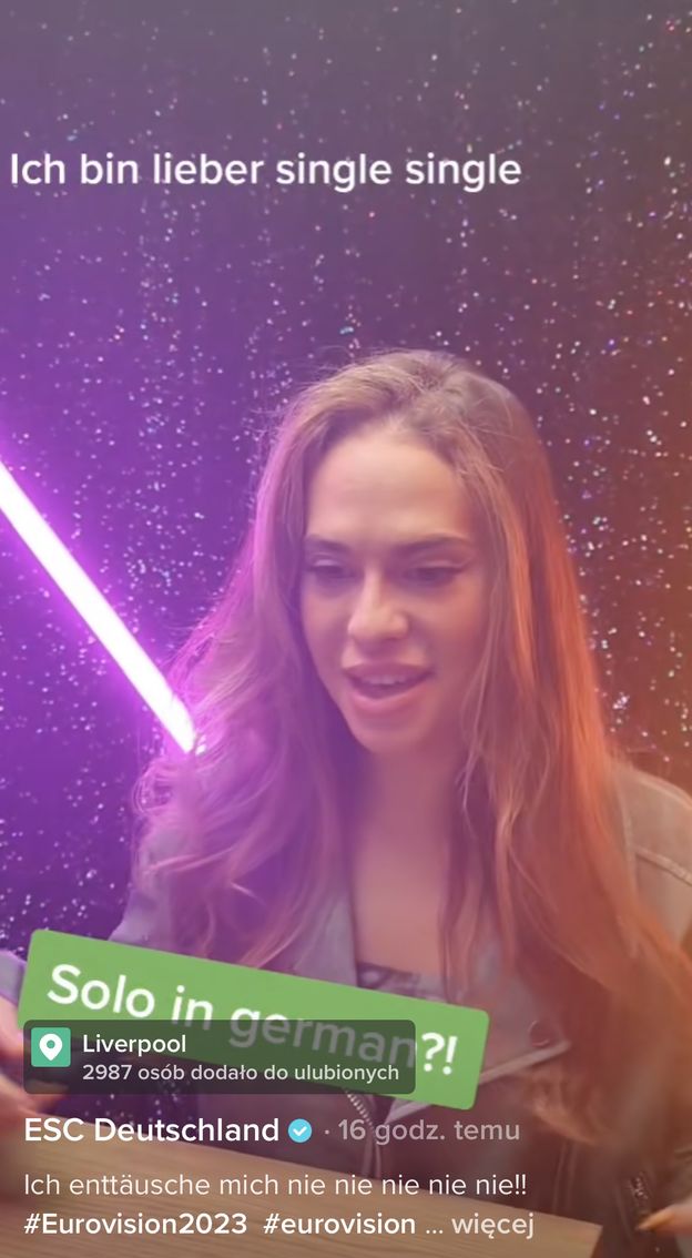 Blanka śpiewa "Solo" po niemiecku. "MATKO JEDYNA CO TO JEST" Pudelek